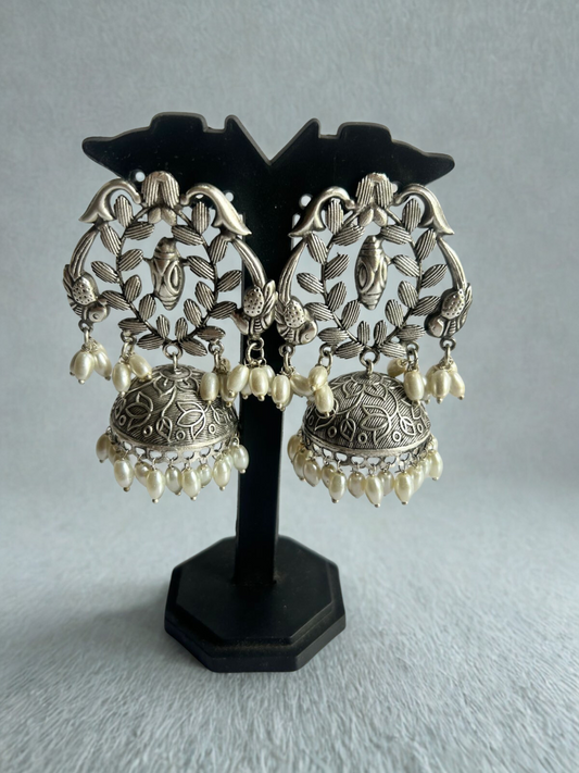 Phoolmandal jhumkas